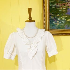LOFT Petite White Top